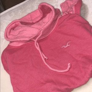 dark and light pink sweatshirt